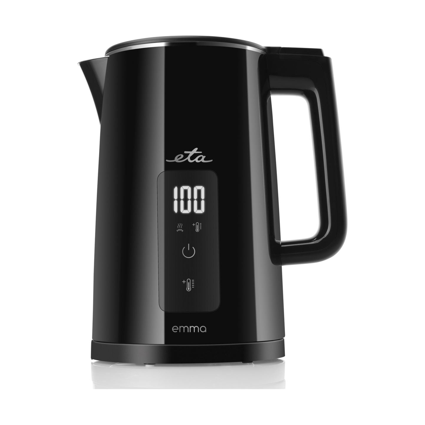 ETA | Kettle | ETA559590000 Emma | Electric | 2200 W | 1.5 L | Stainless steel | 360° rotational base | Black