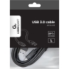 Cablexpert | 3 A | USB 3.0 AM to Type-C cable (AM/CM) | CCP-USB3-AMCM-1M | USB-A to USB-C USB 3 AM (male) | USB Type-C (male) | 