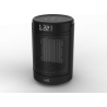 Mill FH1500BLACK | Ceramic fan heater | 1500 W | Suitable for rooms up to 22 m² | Black