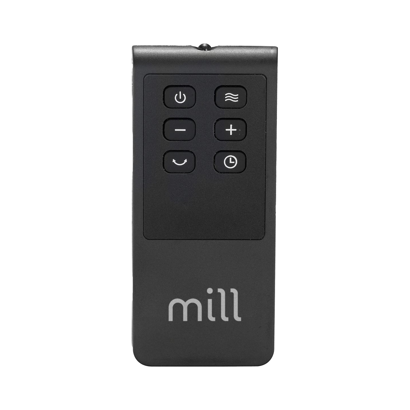 Mill FH1500BLACK | Ceramic fan heater | 1500 W | Suitable for rooms up to 22 m² | Black