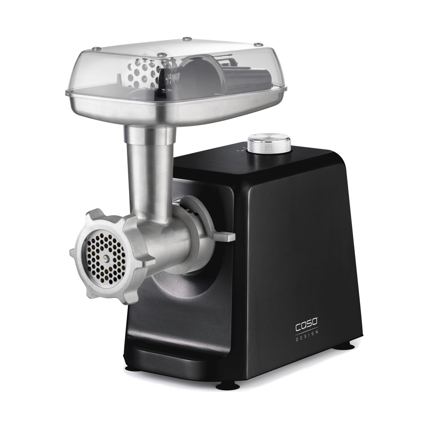 Caso | Meat Mincer | FW 2500 | Black | 2500 W | Number of speeds 2 | Throughput (kg/min) 2.5 | 3 stainless steel cutting plates 