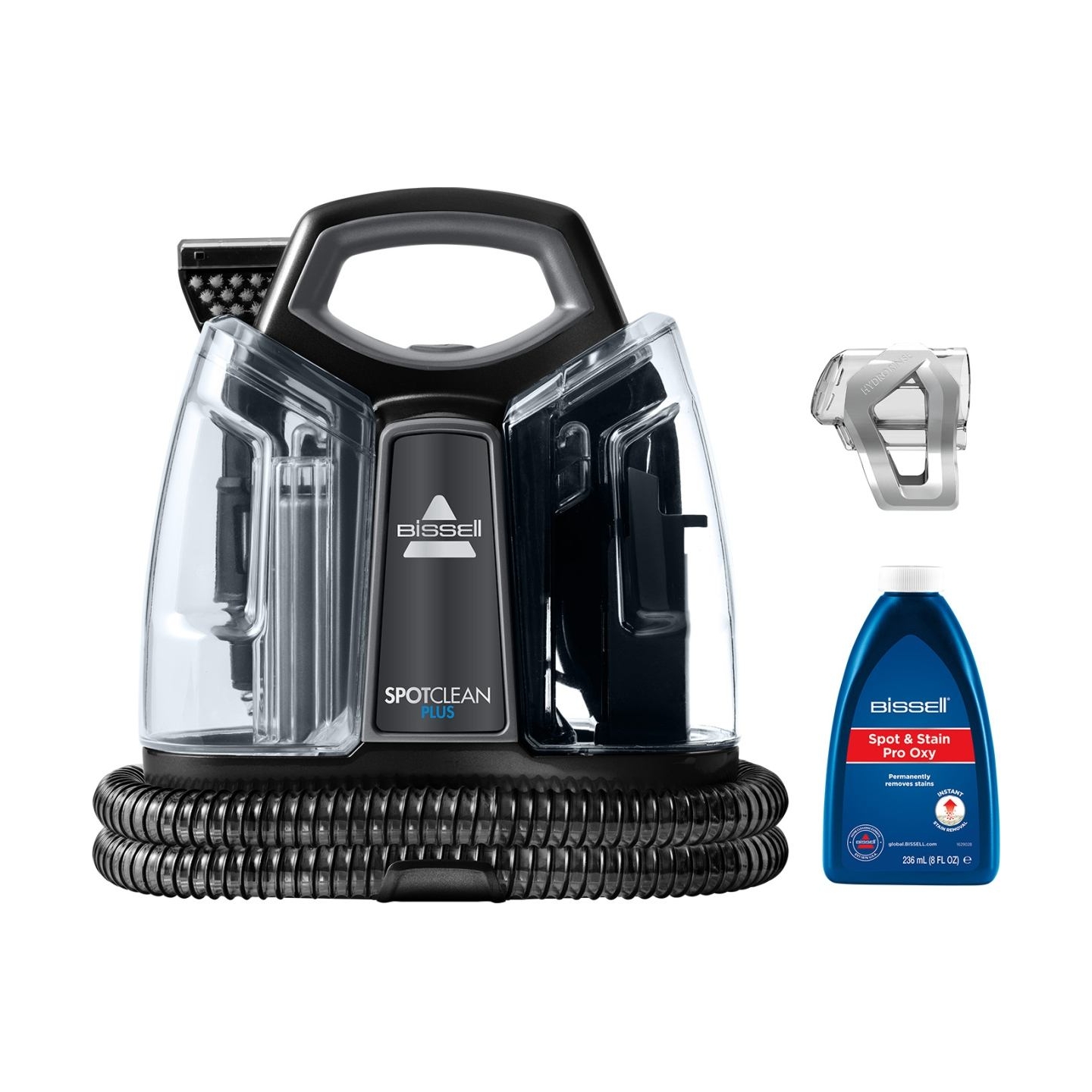 Bissell | SpotClean Plus Cleaner | 3724N | Corded operating | 330 W | Black/Titanium | 24 month(s)