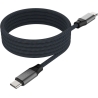 Fixed | Magnetic Braided Cable USB-C/USB-C, USB 2.0, Gray | FIXDBM-CC12-GR