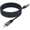 Fixed | Magnetic Braided Cable USB-C/USB-C, USB 2.0, Gray | FIXDBM-CC12-GR