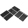 Tristar | Sandwich maker 3-in-1 | SA-3071 | 750 W | Number of plates 3 | Black