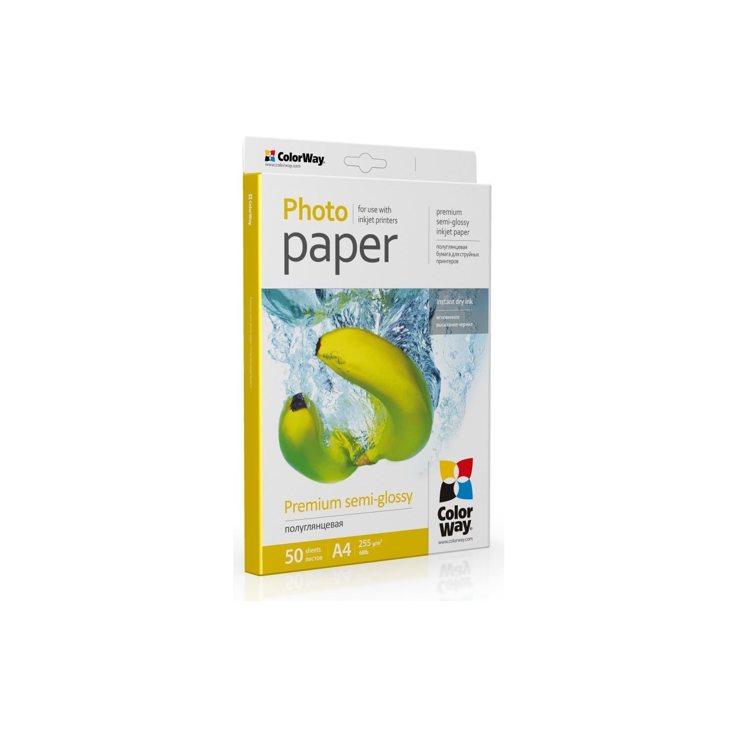 Colorway Photo Paper, 50 sheets | Premium Semi-Glossy | 255 g/m² | A4