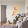 Nanoleaf | Elements Wood Look Hexagons Expansion Pack (3 panels) | Cool White + Warm White