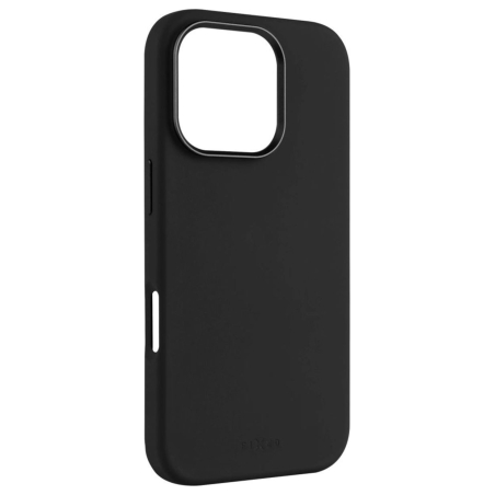 Fixed Back cover | Apple | iPhone 17 Pro | Liquid silicon | Black | MagFlow