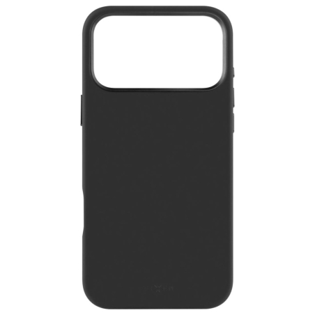 Fixed Back cover | Apple | iPhone 17 Pro Max | Liquid silicon | Black | MagFlow