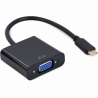 Cablexpert | USB Type-C to VGA adapter cable | A-CM-VGAF-01 | Black | USB Type-C | VGA | 0.15 m