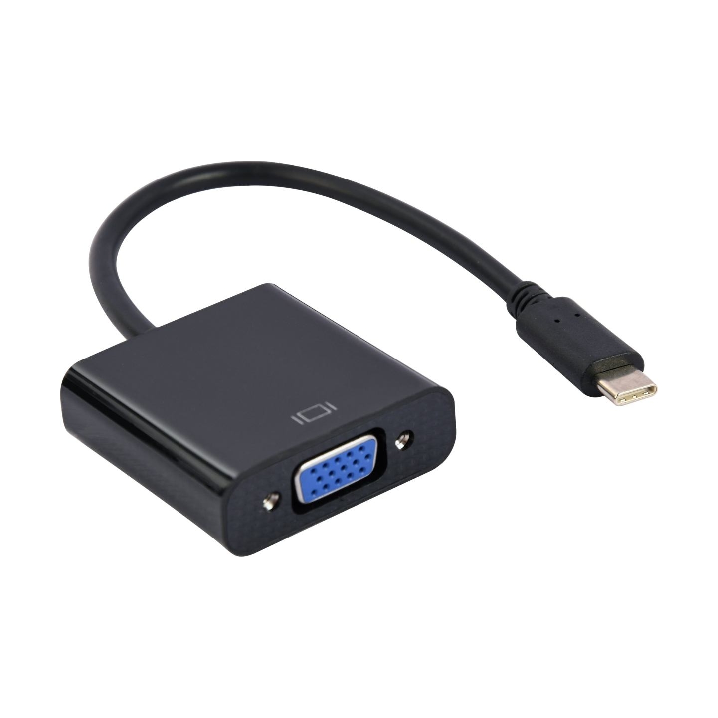 Cablexpert | USB Type-C to VGA adapter cable | A-CM-VGAF-01 | Black | USB Type-C | VGA | 0.15 m