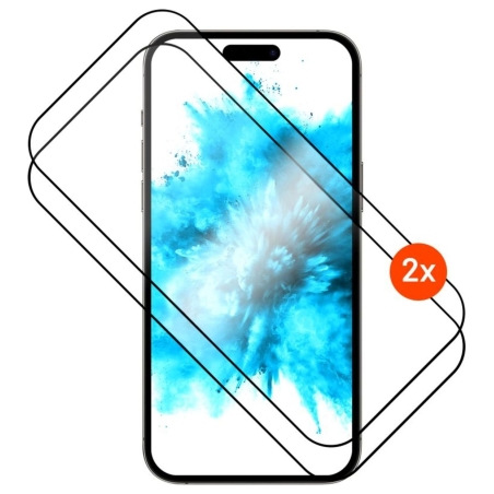 Fixed Screen protector | Apple | iPhone 17 Pro Max | Glass | Black