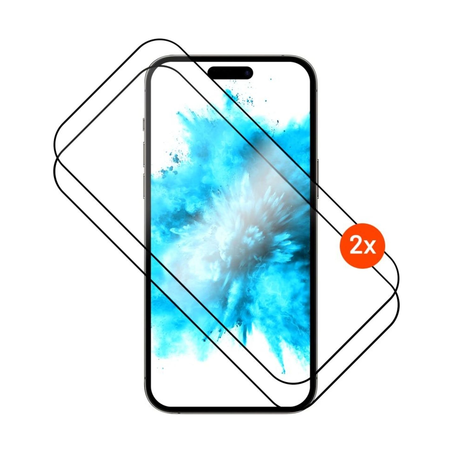Fixed Screen protector | Apple | iPhone 17 Pro Max | Glass | Black