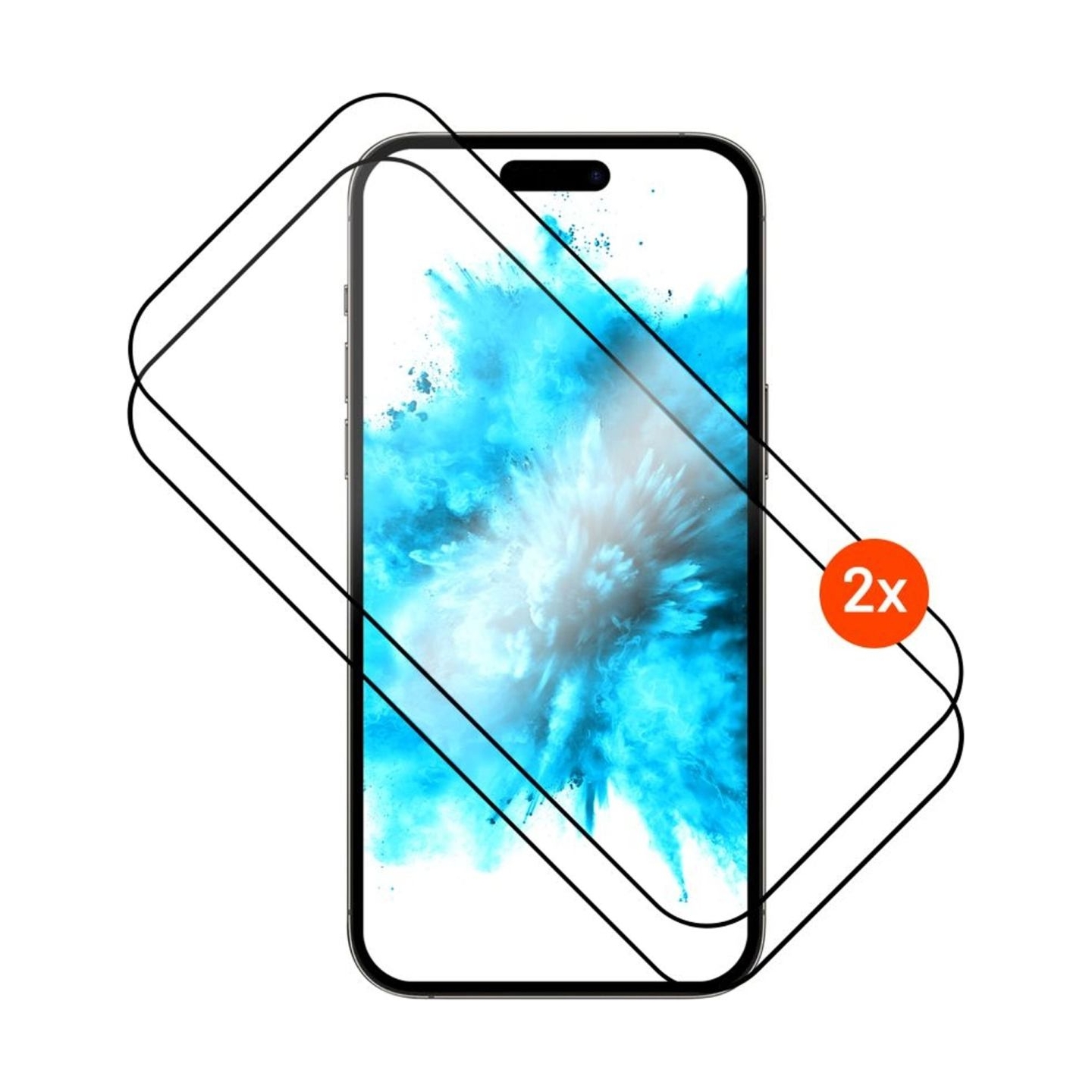 Fixed Screen protector | Apple | iPhone 17 Pro Max | Glass | Black