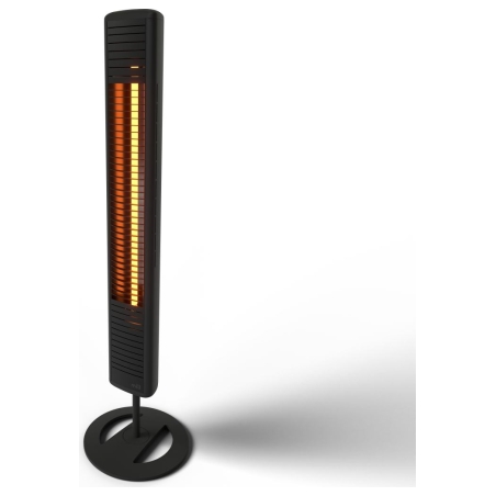 Mill | Outdoor Heater | OH2000ULGPFLOOR | Patio heater | 2000 W | Black | IP65