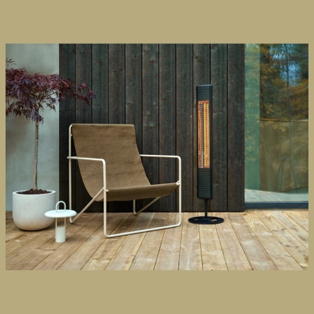 Mill | Outdoor Heater | OH2000ULGPFLOOR | Patio heater | 2000 W | Black | IP65