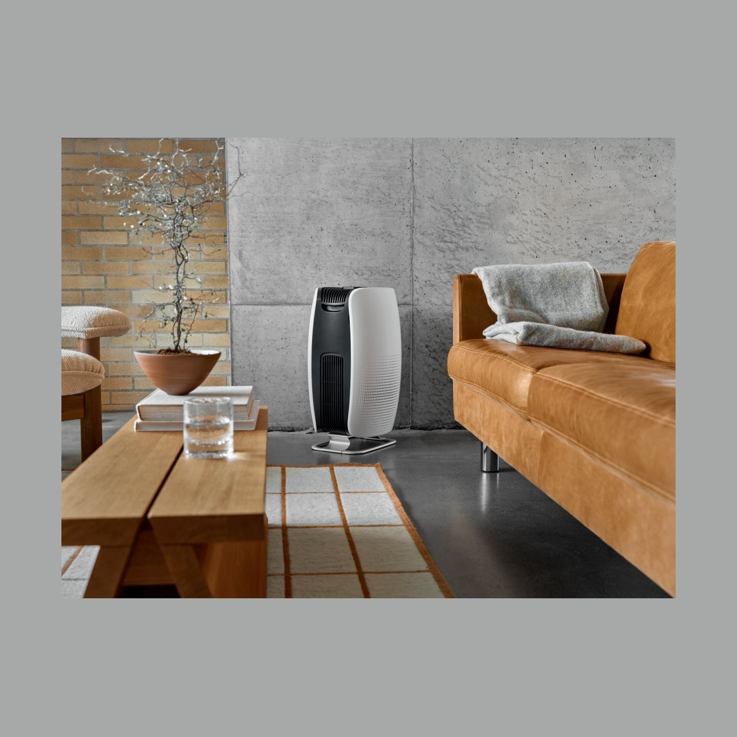Mill | Silent Pro Air Purifier | APSILENT | Suitable for rooms up to 115 m² | 68.3 m³ | White/Black