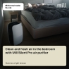 Mill | Silent Pro Air Purifier | APSILENT | Suitable for rooms up to 115 m² | 68.3 m³ | White/Black
