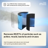 Mill | Silent Pro Air Purifier | APSILENT | Suitable for rooms up to 115 m² | 68.3 m³ | White/Black