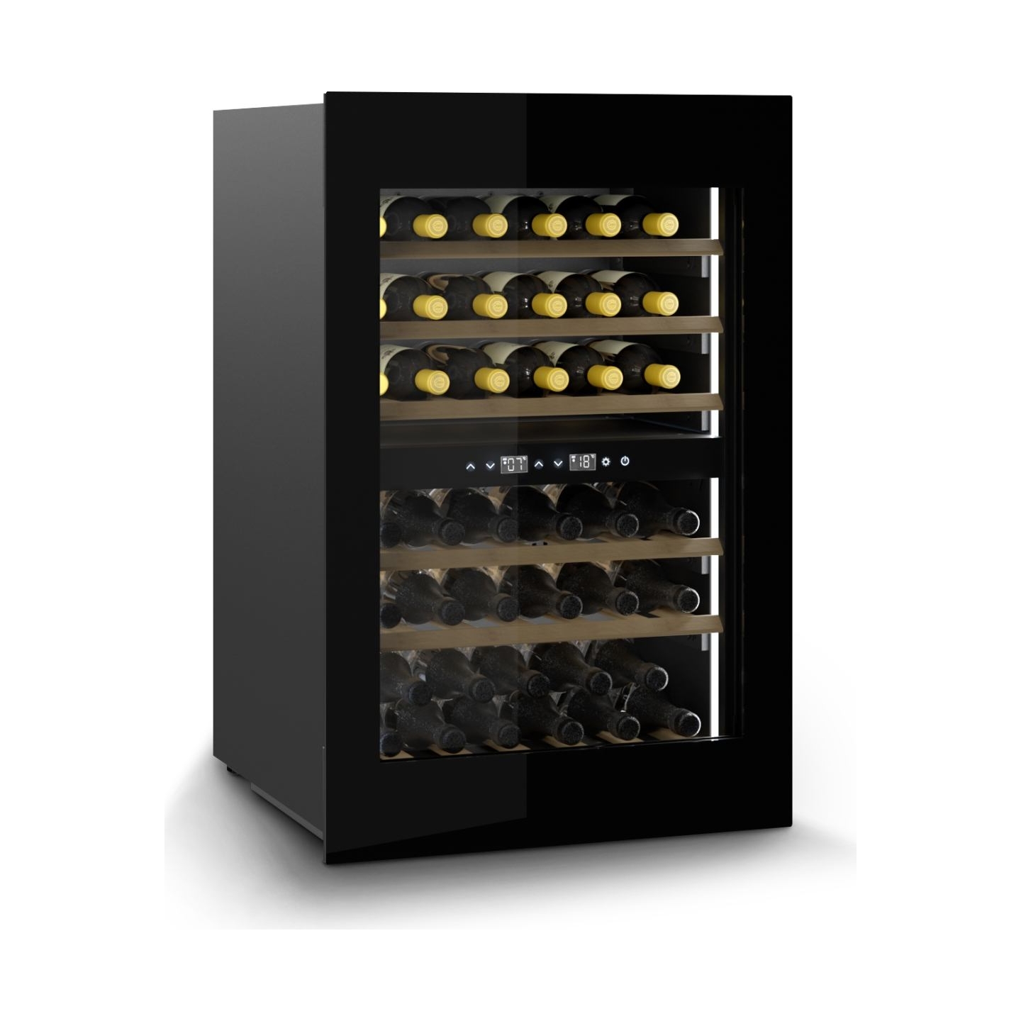 Caso | Wine Cooler | WineDeluxe WD 41 | Energy efficiency class F | Built-in | Bottles capacity 41 | Black