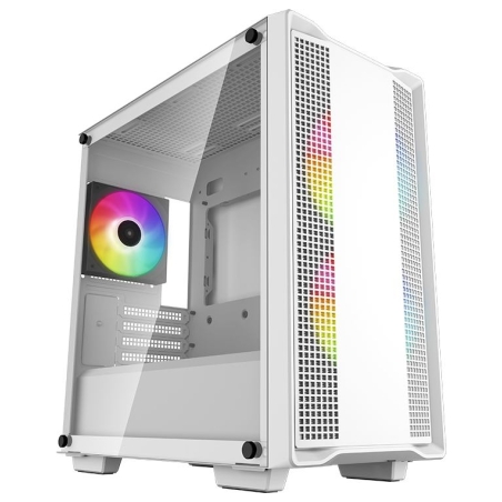 Deepcool | ARGB Micro-ATX CASE | CC360 | White | Mini-ITX / Micro-ATX | ATX PS2 （maximum length: 160mm）