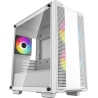 Deepcool | ARGB Micro-ATX CASE | CC360 | White | Mini-ITX / Micro-ATX | ATX PS2 （maximum length: 160mm）