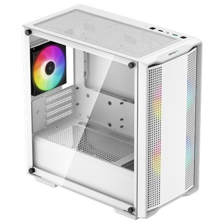Deepcool | ARGB Micro-ATX CASE | CC360 | White | Mini-ITX / Micro-ATX | ATX PS2 （maximum length: 160mm）