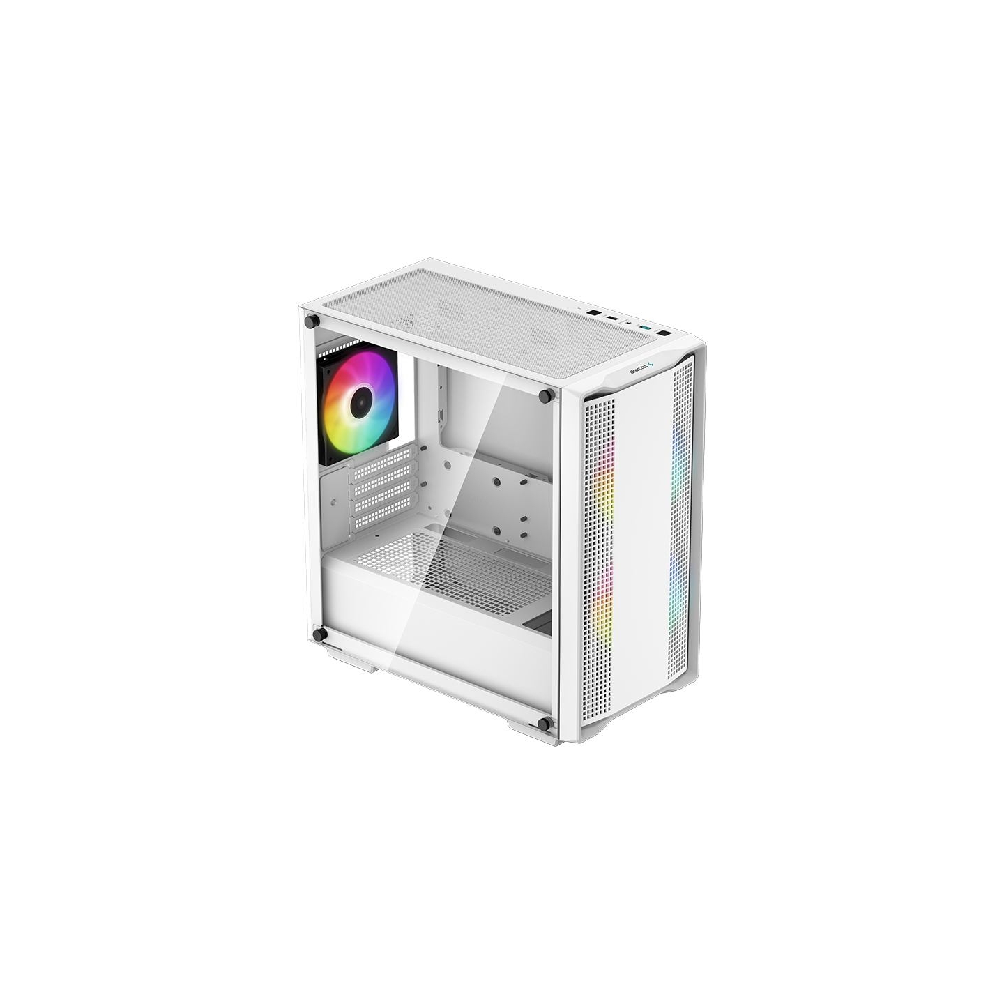 Deepcool | ARGB Micro-ATX CASE | CC360 | White | Mini-ITX / Micro-ATX | ATX PS2 （maximum length: 160mm）