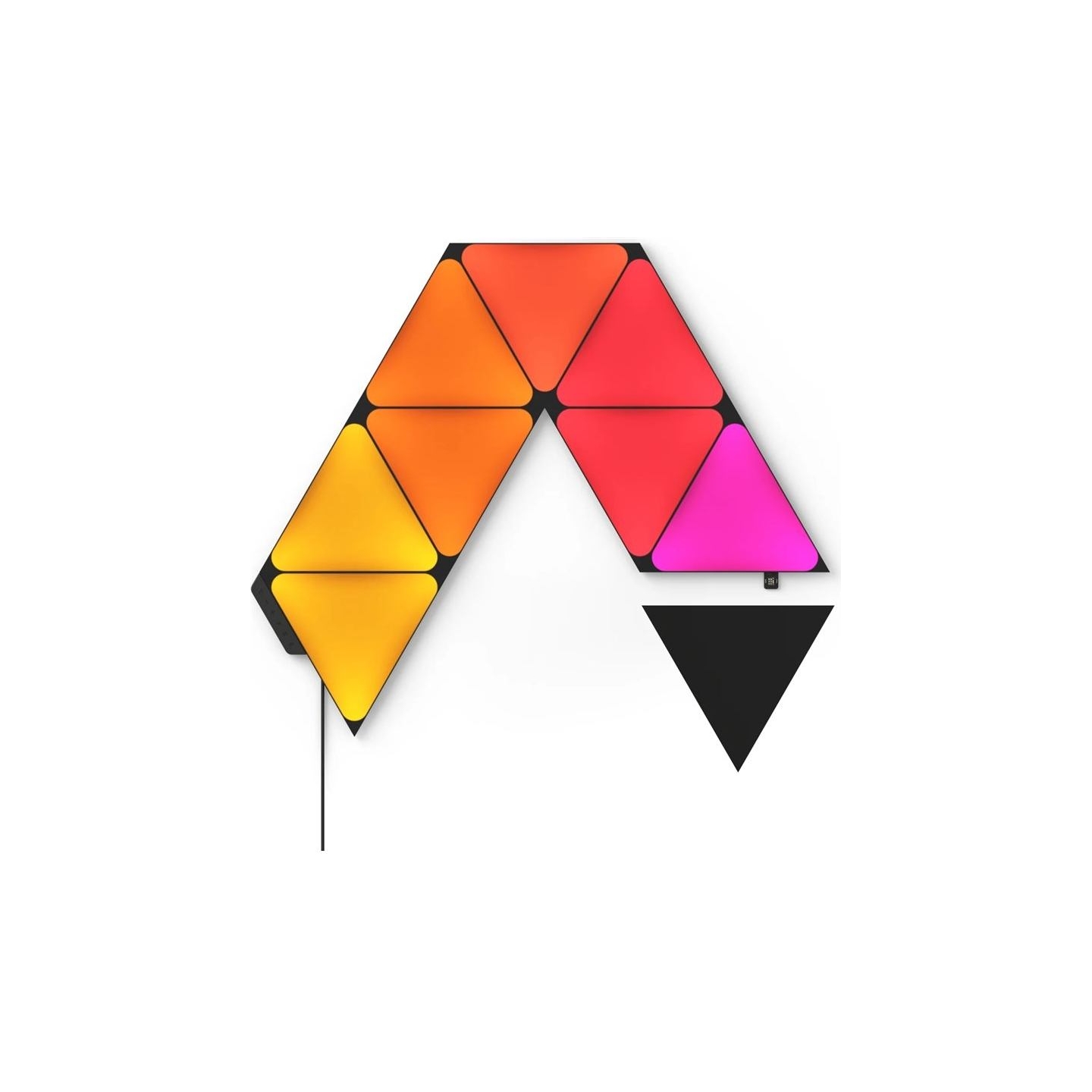 Nanoleaf | Shapes Black Triangles Starter Kit (9 panels) | 42 W | WiFi