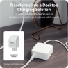 Hyper HyperJuice 70W USB-C GaN Travel Charger, White | HJ1003WHWWGL