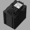 Deepcool | CPU Air Cooler | AK500 Zero Dark | Intel, AMD