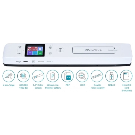 Iris IRIScan Book 7 | Handheld Scanners