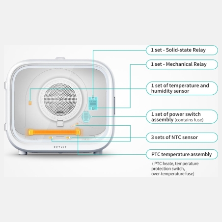 Petkit | AirSalon Max Pro Smart Pet Dryer | White