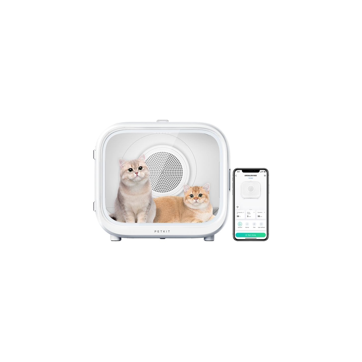 Petkit | AirSalon Max Pro Smart Pet Dryer | White
