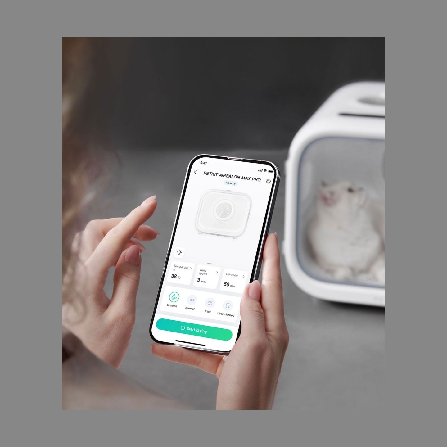 Petkit | AirSalon Max Pro Smart Pet Dryer | White
