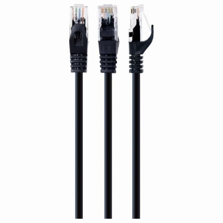 Cablexpert UTP Cat6 | Patch cord | PVC AWG 26 (7 x 0.15 mm wire) | Black | 5 m