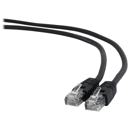 Cablexpert UTP Cat6 | Patch cord | PVC AWG 26 (7 x 0.15 mm wire) | Black | 5 m