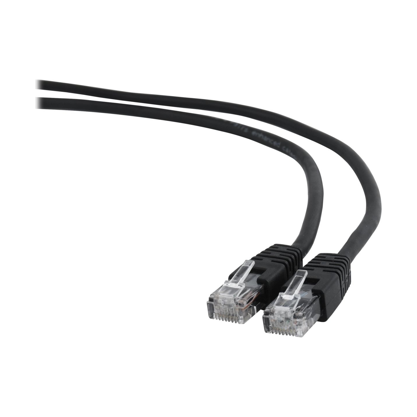 Cablexpert UTP Cat6 | Patch cord | PVC AWG 26 (7 x 0.15 mm wire) | Black | 5 m