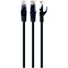 Cablexpert UTP Cat6 | Patch cord | PVC AWG 26 (7 x 0.15 mm wire) | Black | 5 m