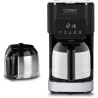 Caso | Coffee Maker with Two Insulated Jugs | Taste & Style Duo Thermo | Drip | 800 W | Black/Stainless Steel