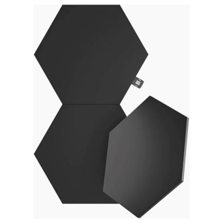 Nanoleaf | Shapes Black Hexagon Expansion pack (3 panels) | 42 W | WiFi