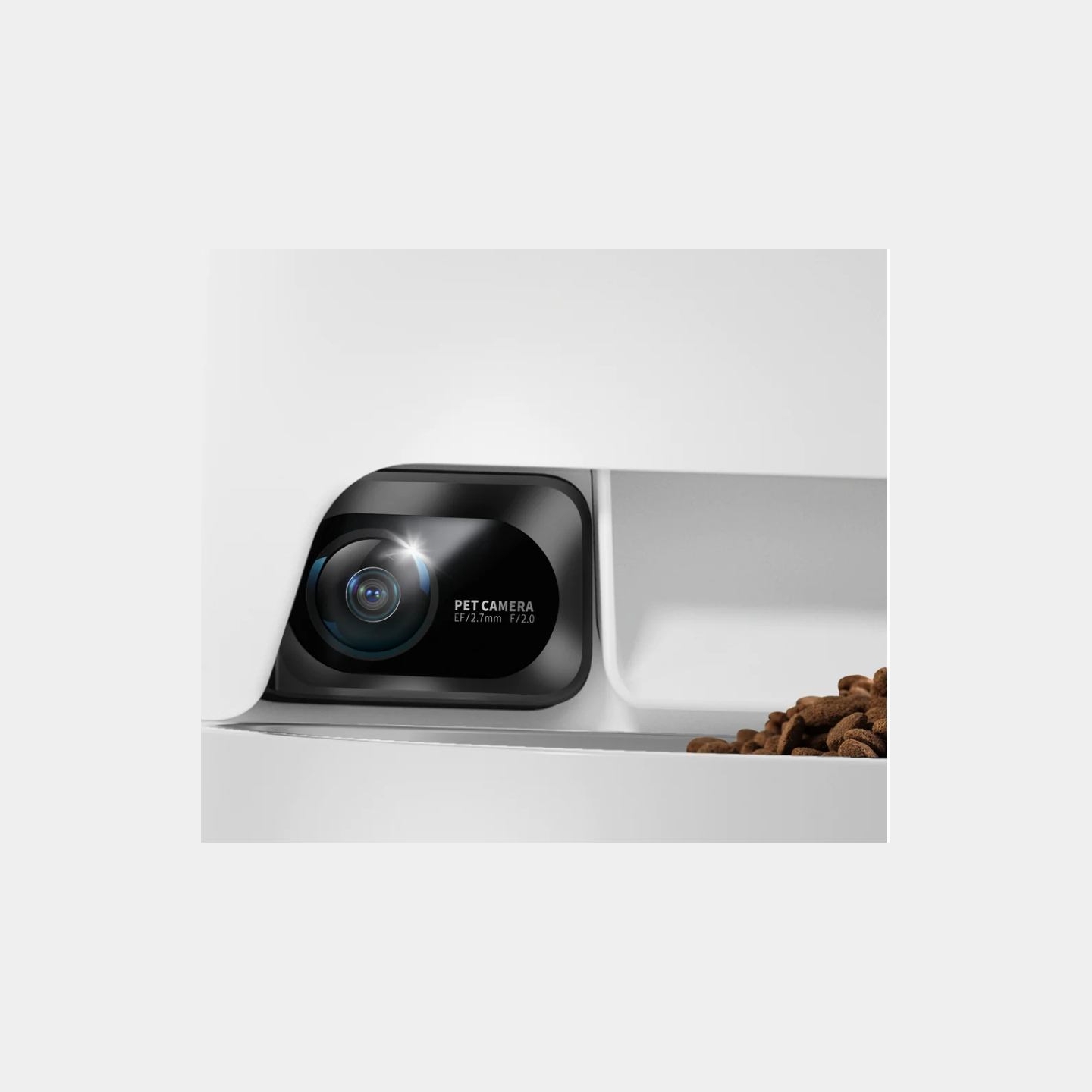 Petkit | Feeder with Camera | P591 YumShare Dual-hopper | Capacity 2+3 L | White