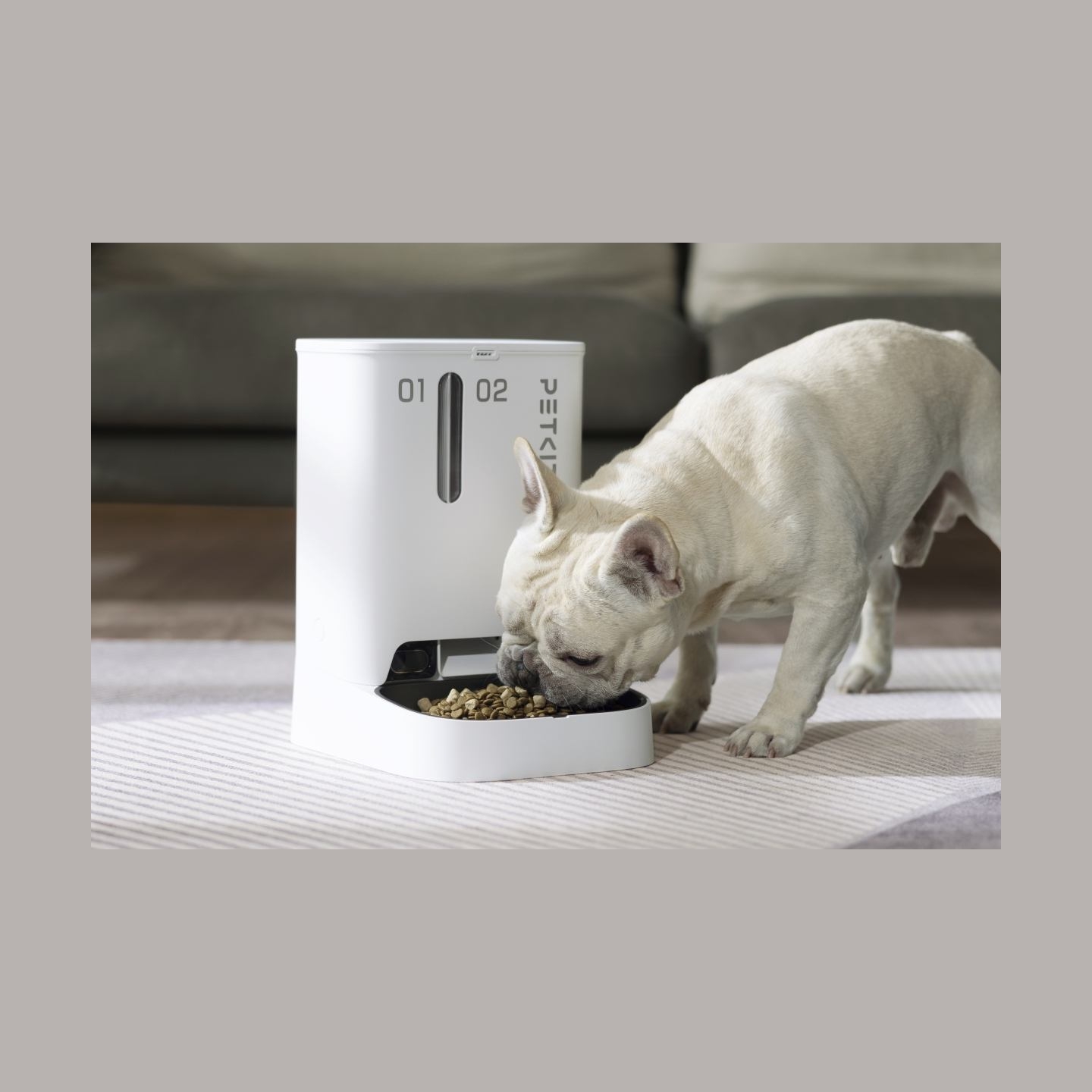 Petkit | Feeder with Camera | P591 YumShare Dual-hopper | Capacity 2+3 L | White