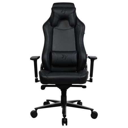 Arozzi Frame material: Metal; Wheel base: Aluminium; Upholstery: Soft PU | Gaming Chairs | Vernazza SoftPU | Pure Black