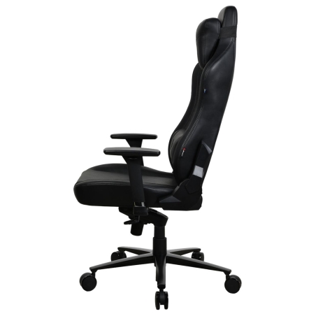 Arozzi Frame material: Metal; Wheel base: Aluminium; Upholstery: Soft PU | Gaming Chairs | Vernazza SoftPU | Pure Black