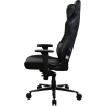 Arozzi Frame material: Metal; Wheel base: Aluminium; Upholstery: Soft PU | Gaming Chairs | Vernazza SoftPU | Pure Black
