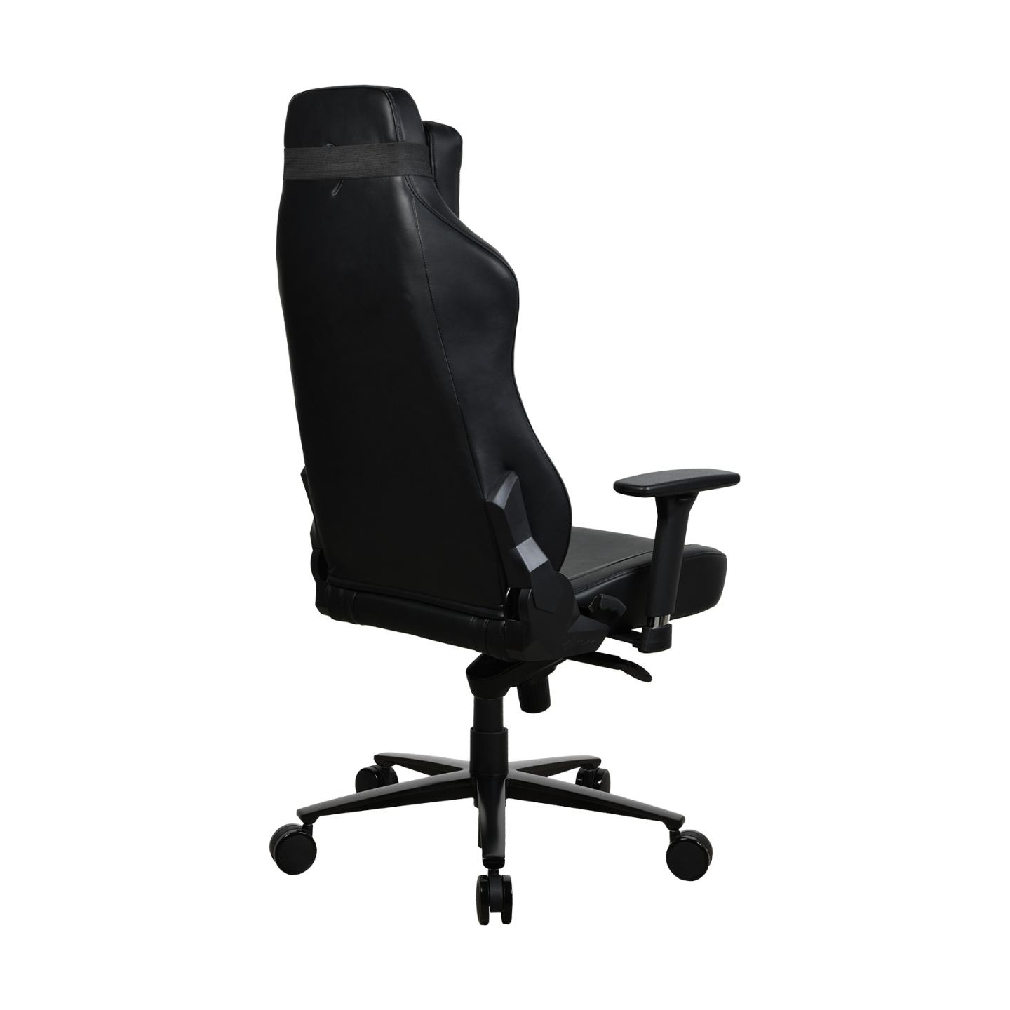 Arozzi Frame material: Metal; Wheel base: Aluminium; Upholstery: Soft PU | Gaming Chairs | Vernazza SoftPU | Pure Black