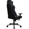 Arozzi Frame material: Metal; Wheel base: Aluminium; Upholstery: Soft PU | Gaming Chairs | Vernazza SoftPU | Pure Black