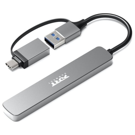 Port Connect | HUB USB-C/USB-A 4 ports USB-A 3.0 5Gbps | 900160