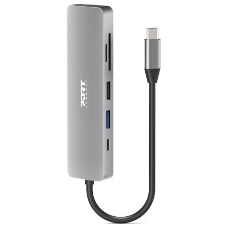 Port Connect | Mobile docking station 1 X 4K USB-C 5 devices, 100W